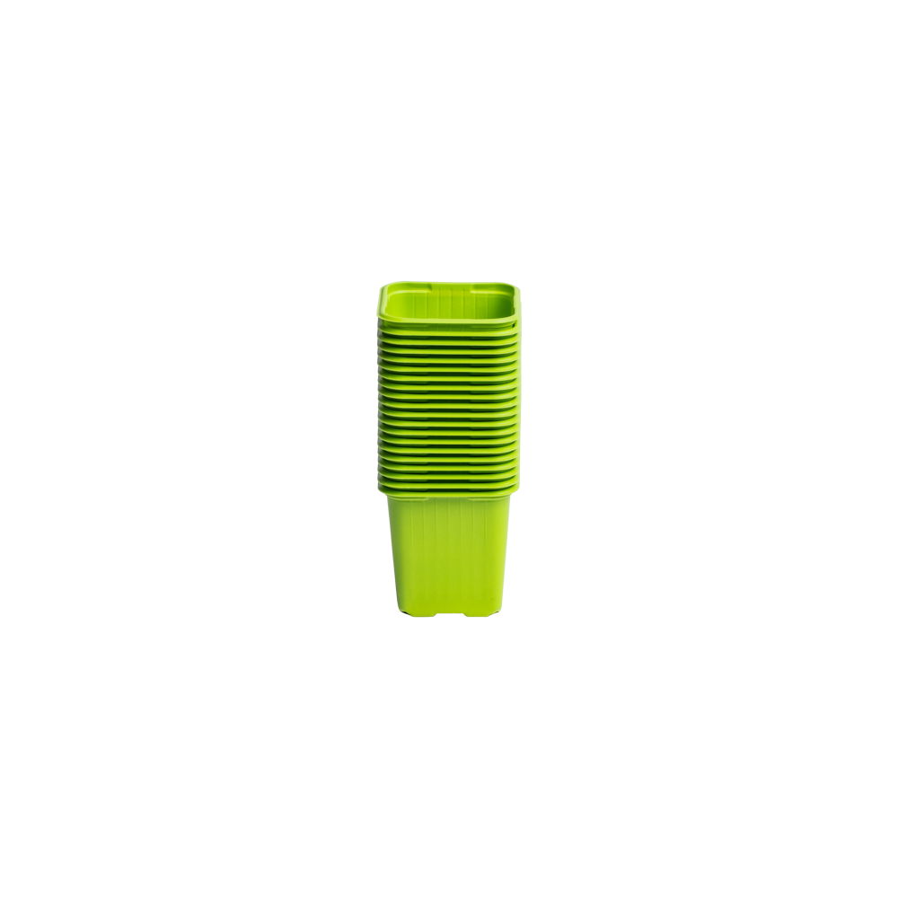 Pott kandiline 8x8cm roheline 20 tk