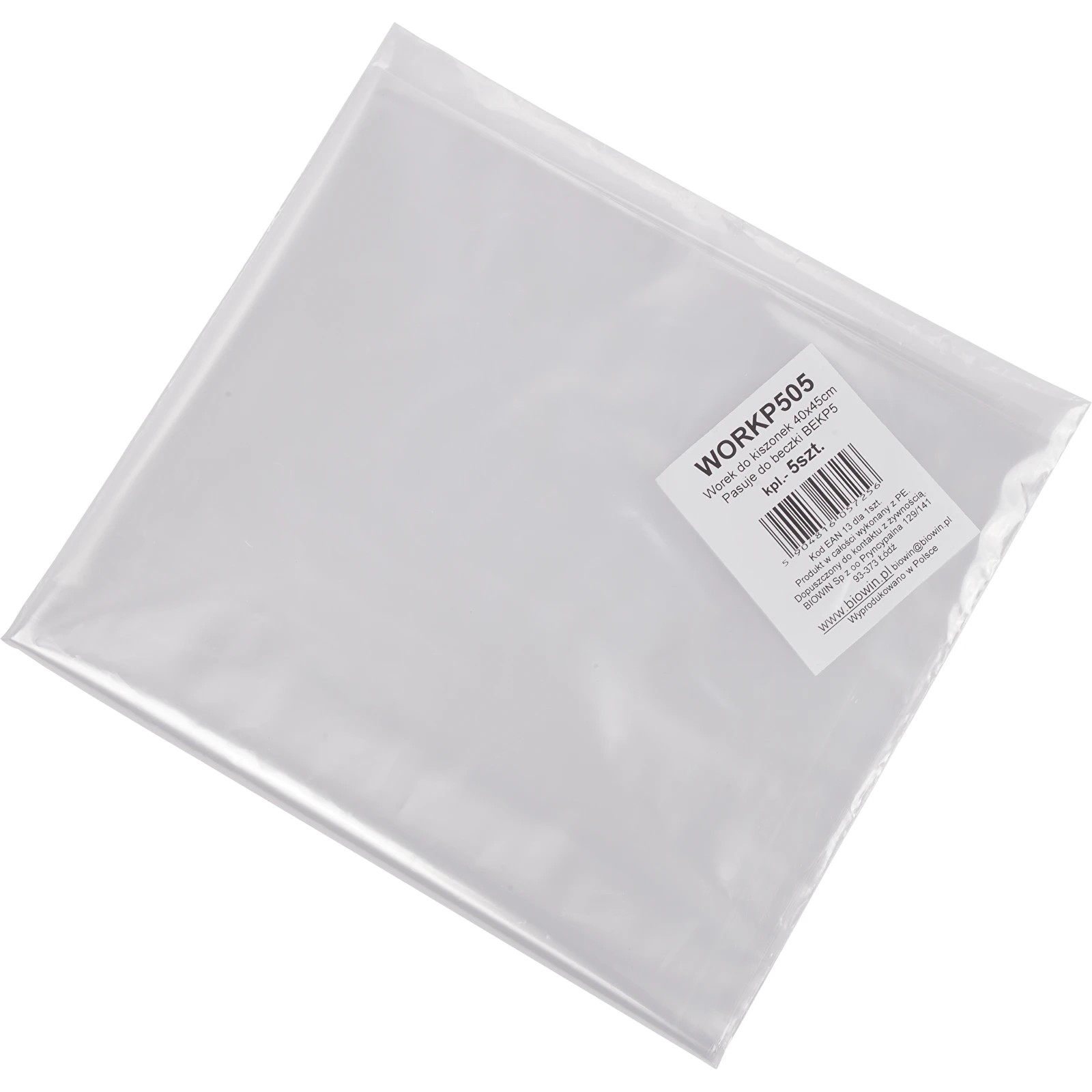 Kapsahapenduskotid 40x45cm, 5L, 5tk