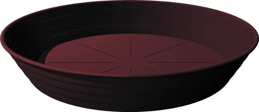 Alustaldrik plastist Primavera 34cm tumepruun