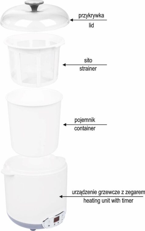 Jogurtivalmistaja termostaadiga 1,5 L