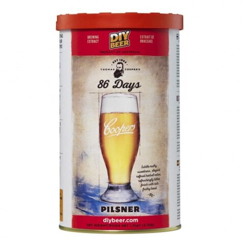 Õlle valmistamise kontsentraat Pilsner 86 päeva 1,7kg