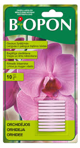 Väetisepulgad orhideedele Biopon 10tk