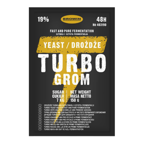 Destilleerimispärm Turbo  Grom 150 g