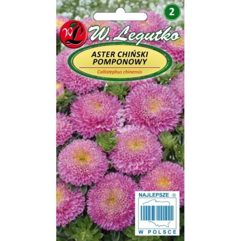 Aster pompoon roosa 1g