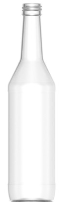 Стеклянная бутылка 500 мл водка