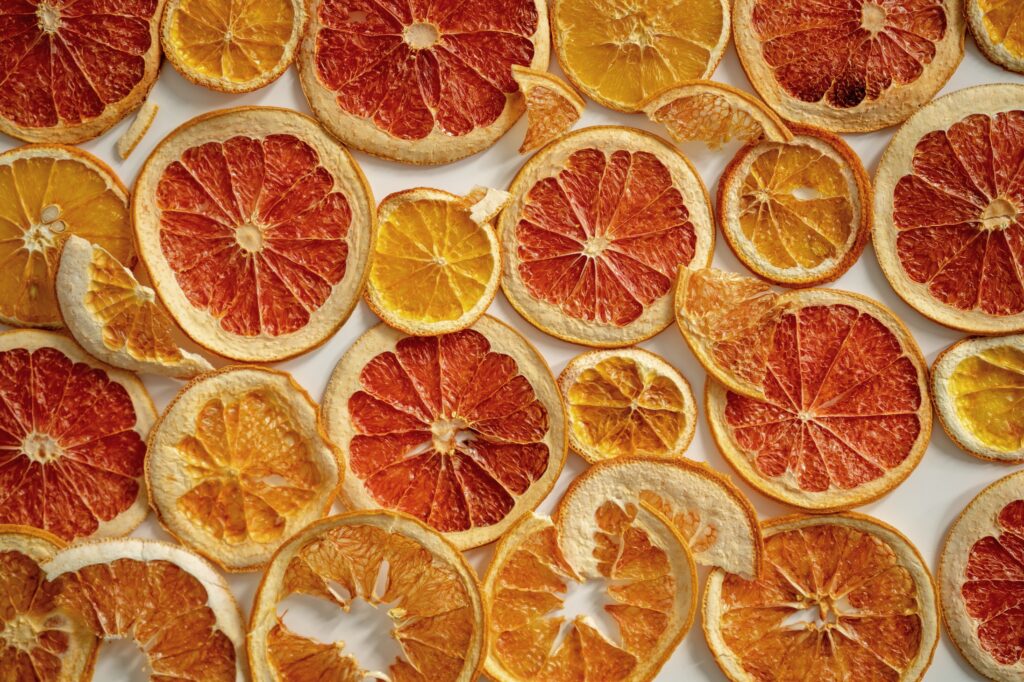 kuivatatud apelsinid