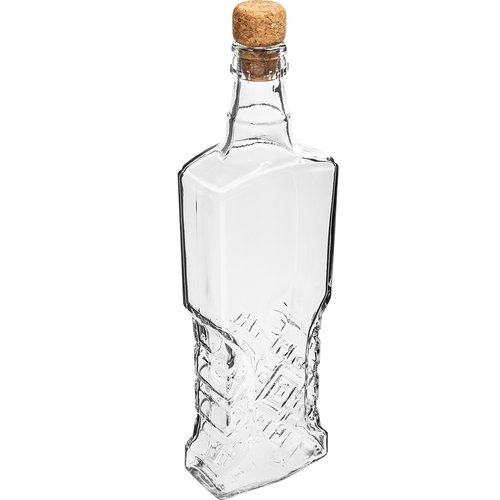 Klaaspudel 500ml korgiga Kredensowa