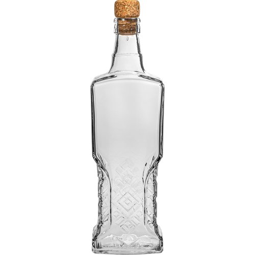 Klaaspudel 500ml korgiga Kredensowa