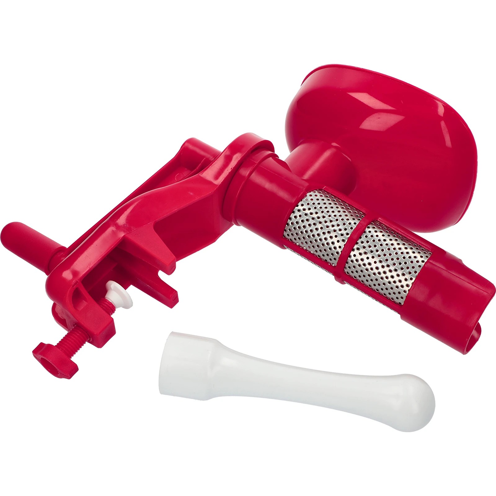 Käsipress tomatite püreestamiseks