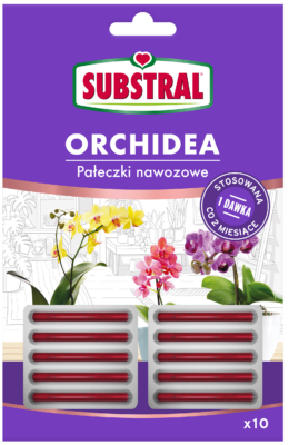 Väetisepulgad orhideedele Substral 10tk