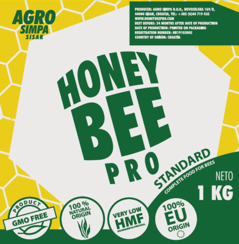 Mesilaste kevadsööt - HONEY BEE PRO standard 1kg