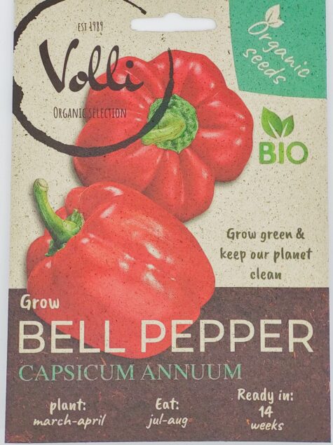 BIO Paprika Palladio F1, 10 seemet VOLLI