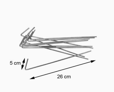 Kinnitusvardad metallist 250mm, 10tk