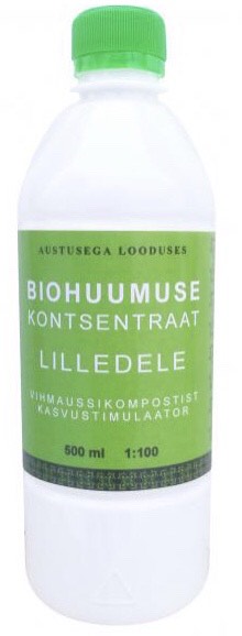 Biohuumuse kontsentraat lilledele 500ml