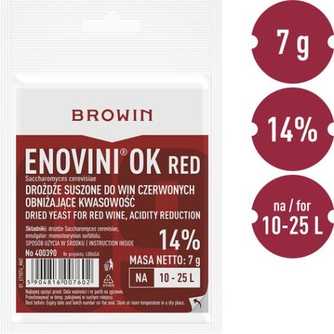 Veinipärm Enovini OK RED happesust vähendav 7 g