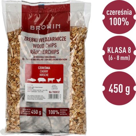 Suitsu-grillilaastud kirsipuu 450g, klass 8