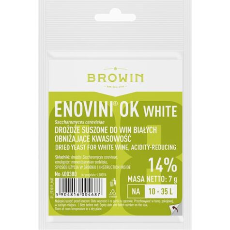 Veinipärm Enovini OK WHITE happesust vähendav 7 g