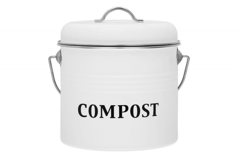 Kompostinõu 3,5L valge