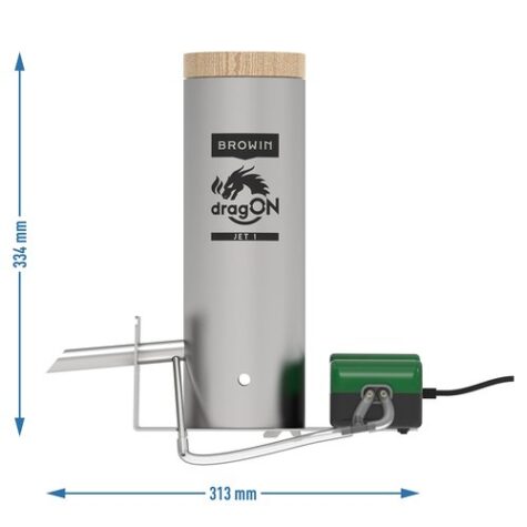 Suitsugeneraator liha suitsetamiseks elektriline 3,8W 2 x 200L/h