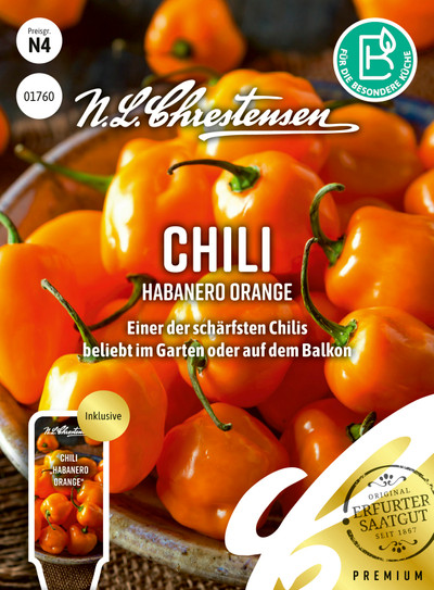 Tšillipipar Habanero Orange S