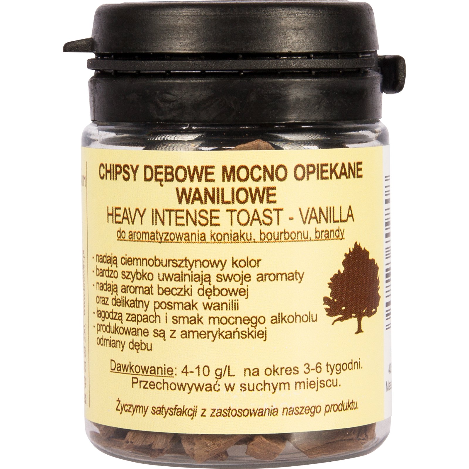 Tammelaastud vanilje lisandiga 20g