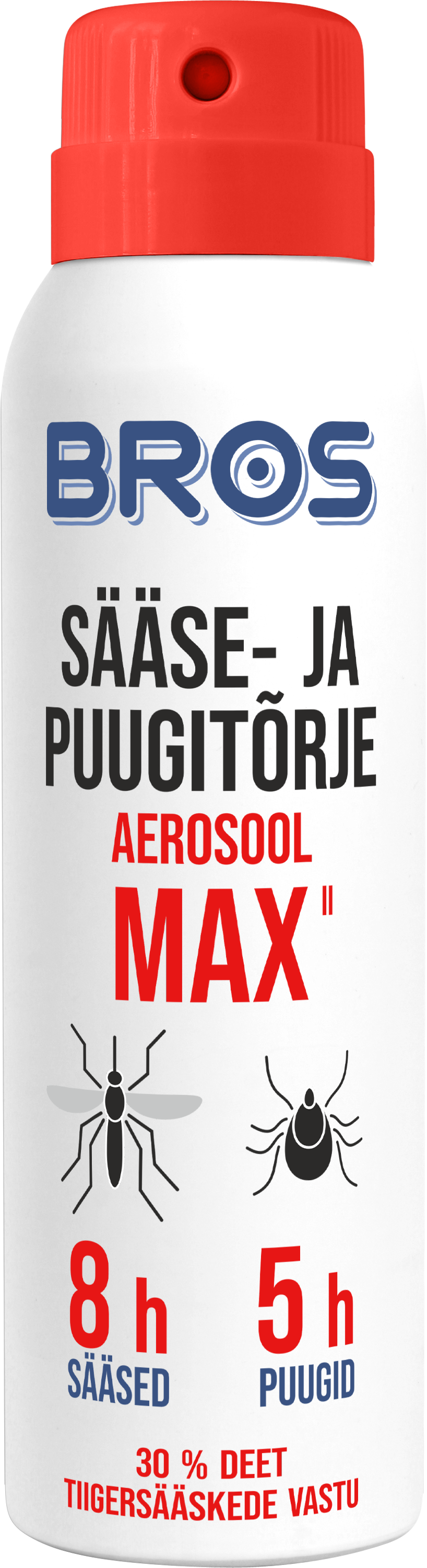 Aerosool sääse- ja puugitõrje MAX 90ml BROS