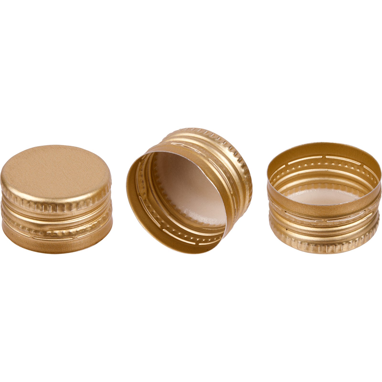 Pudelikork 28/18 kuldsed 1tk.