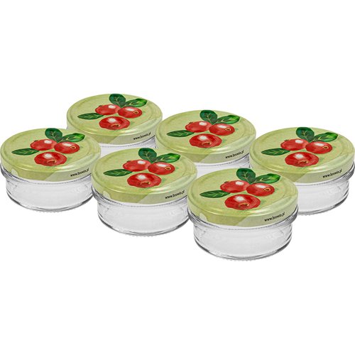 Klaaspurk 65 ml kaanega TO66