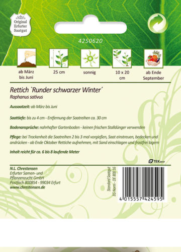 Rõigas Runder Schwarzer Winter ERF