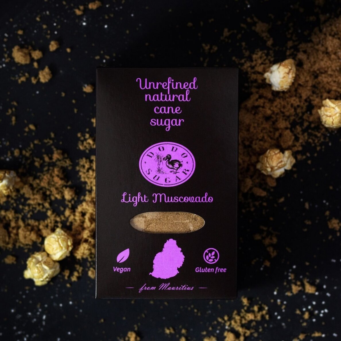 Rafineerimata hele Muscovado roosuhkur 500g