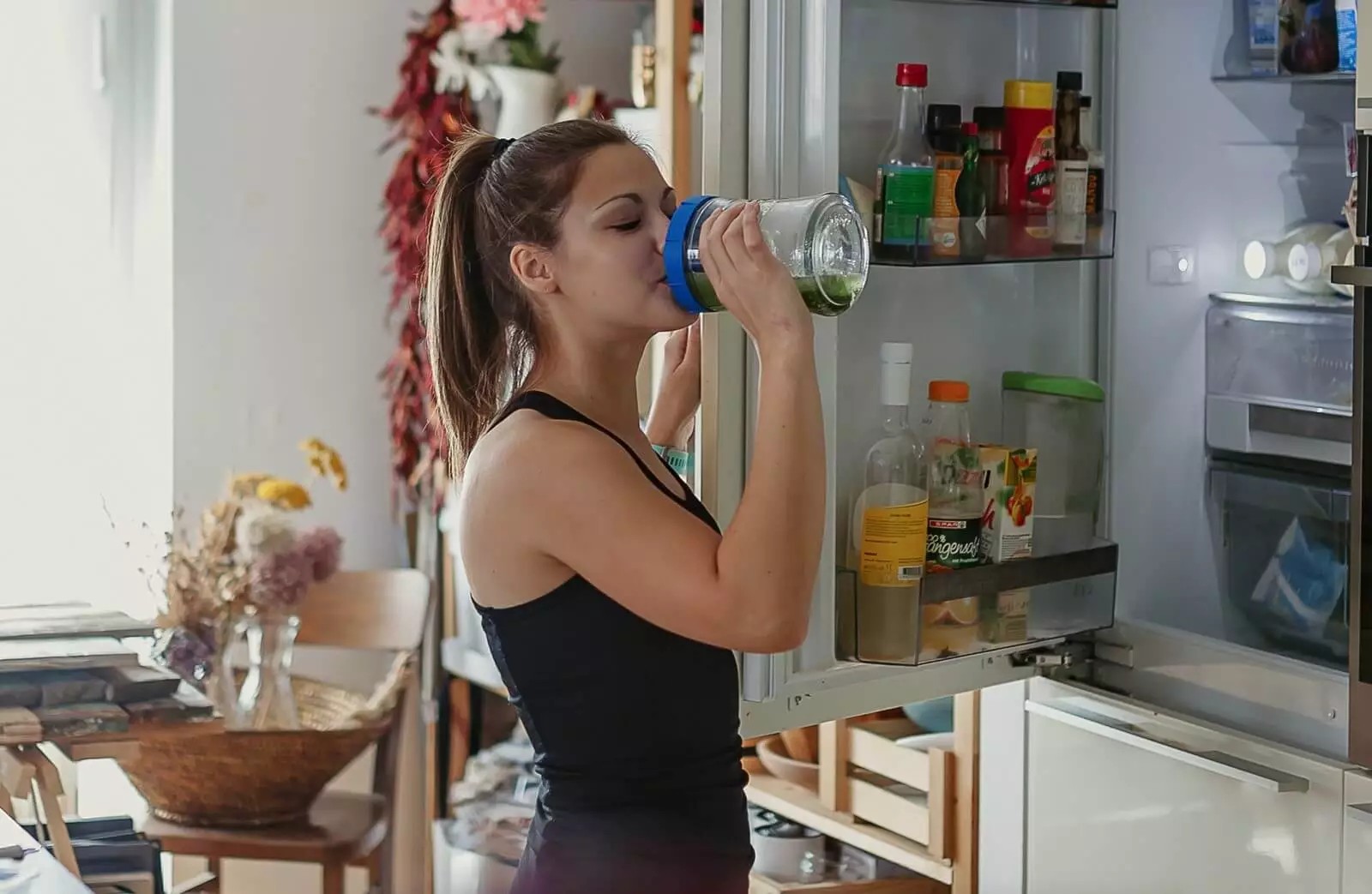 II fermenteerimise anum korgi ja kellaga, 900ml helesinine, Kefirko