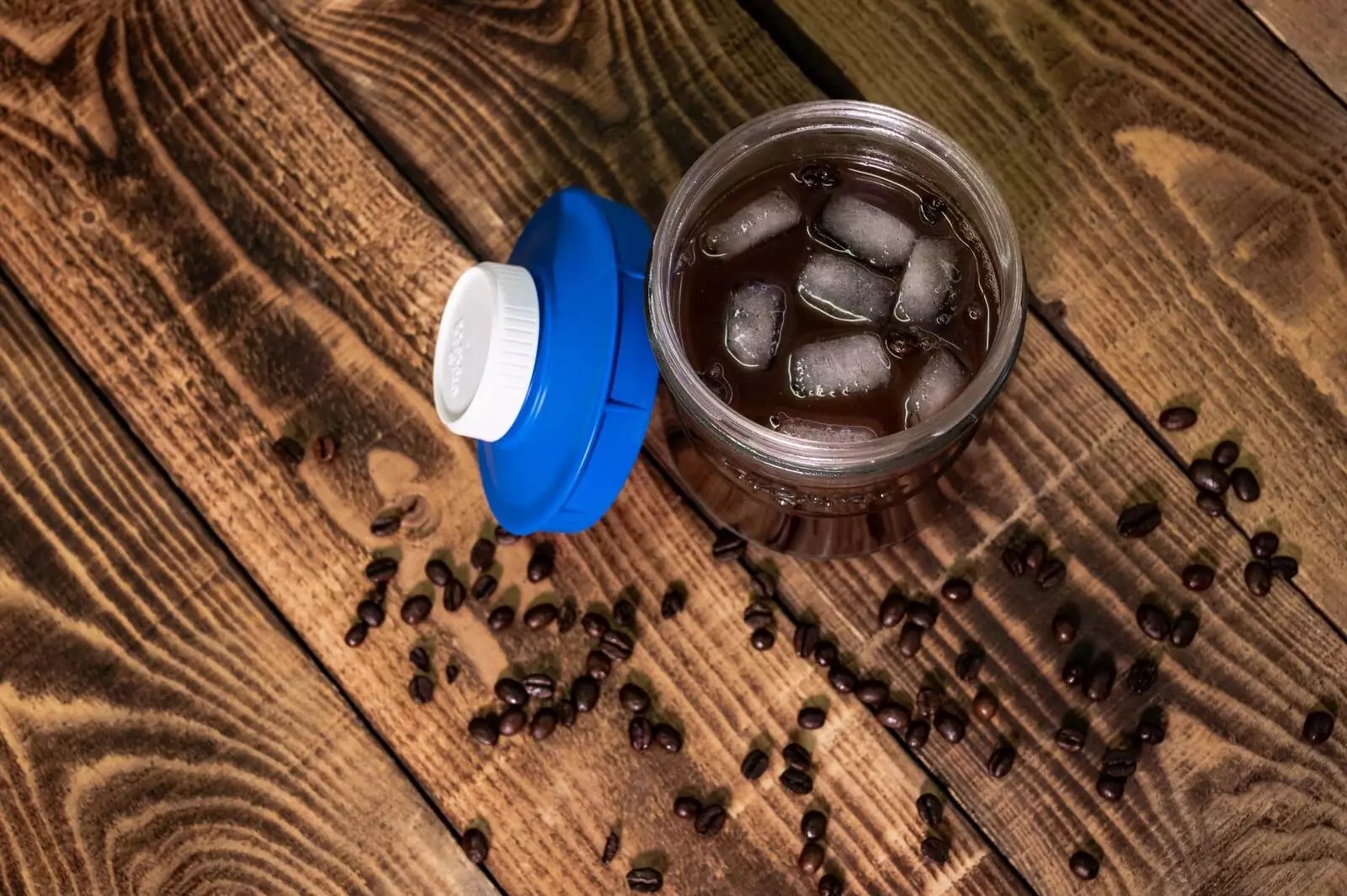 II fermenteerimise anum korgi ja kellaga, 900ml helesinine, Kefirko