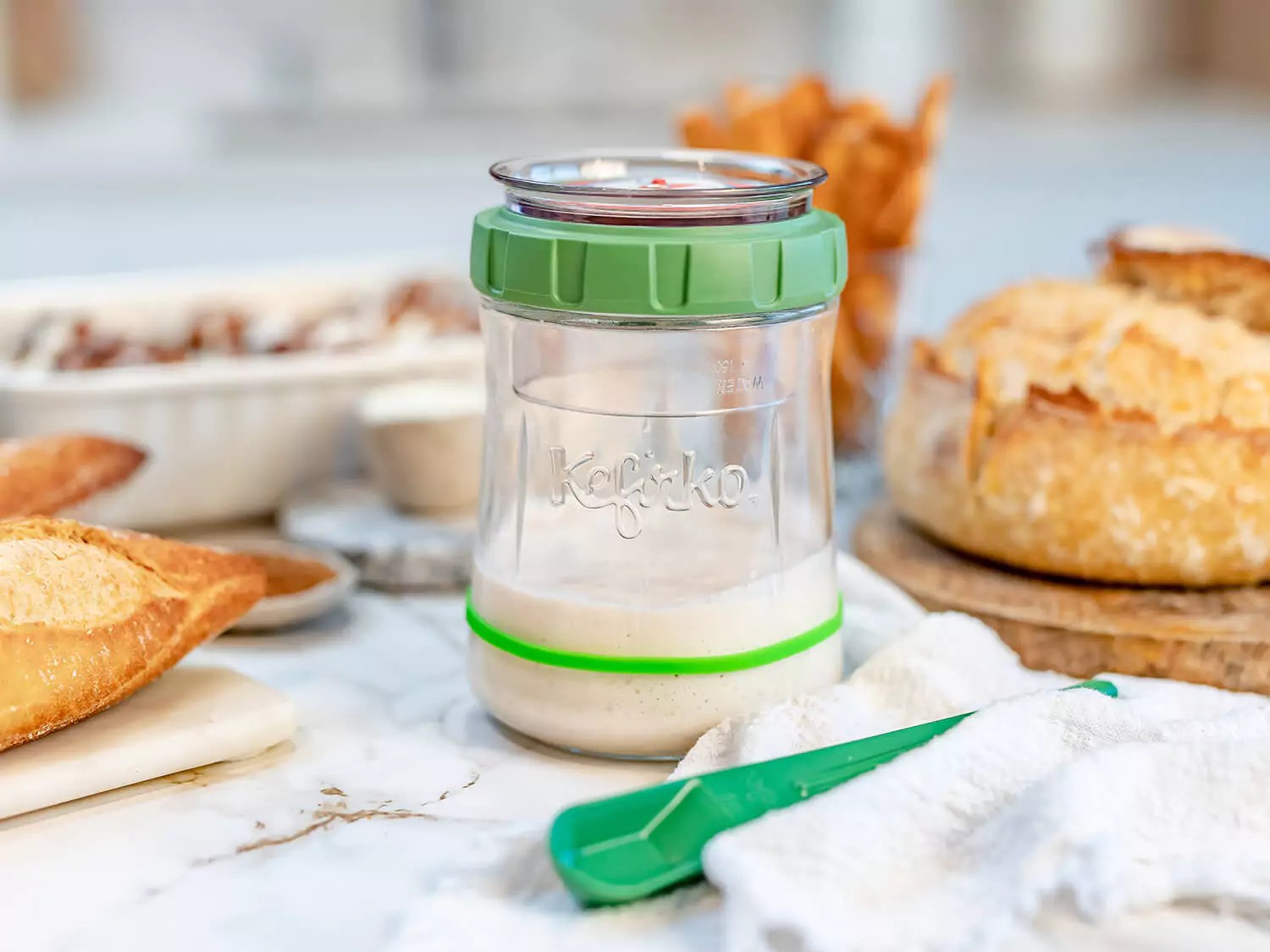 Haputaigna juuretise fermenteerimiskomplekt oranzh, Kefirko