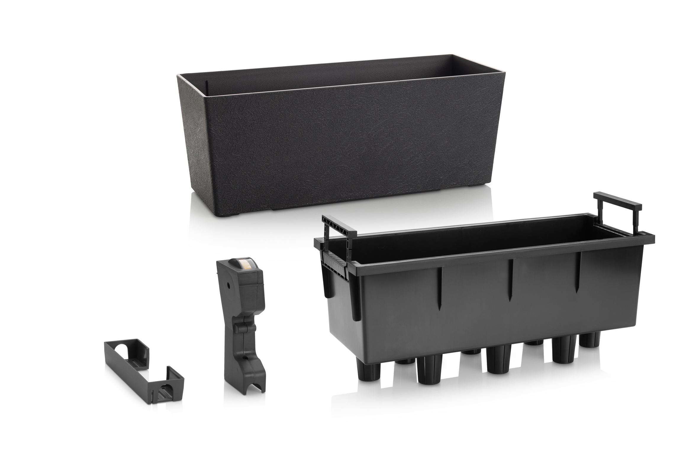 Taimekast altkastmisega Supreme kivihall 50cm