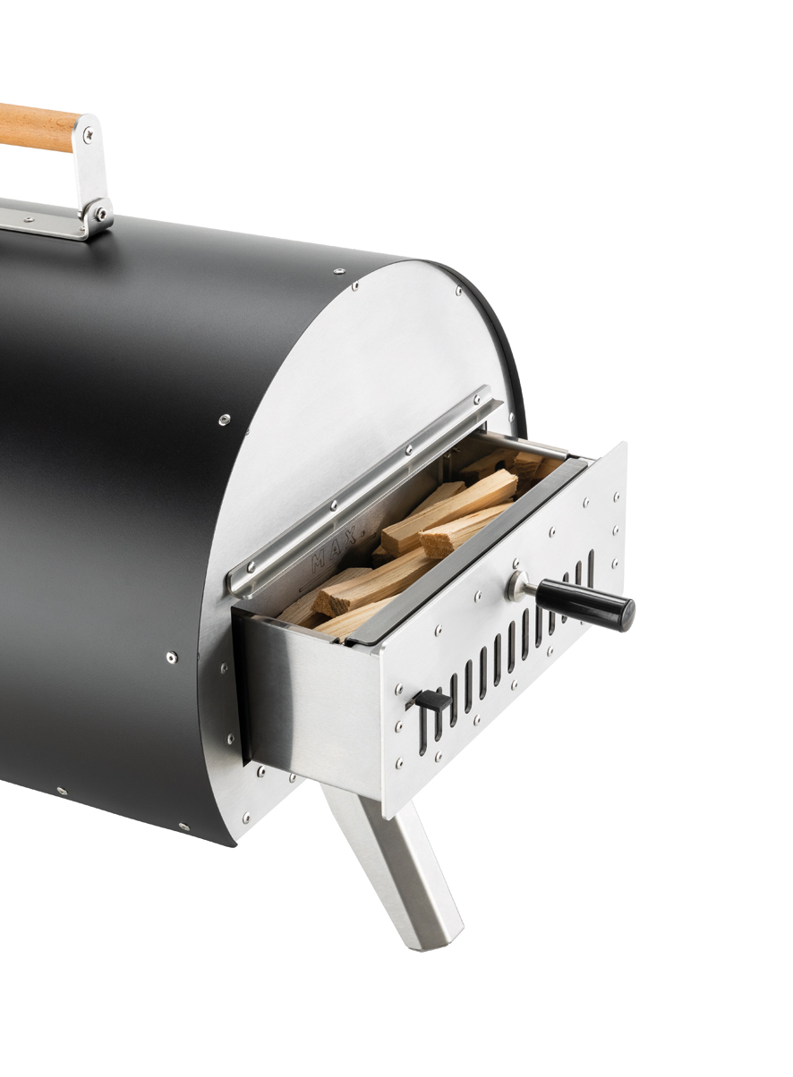 Grill- ja pizzaahi tahkel küttel Marcel