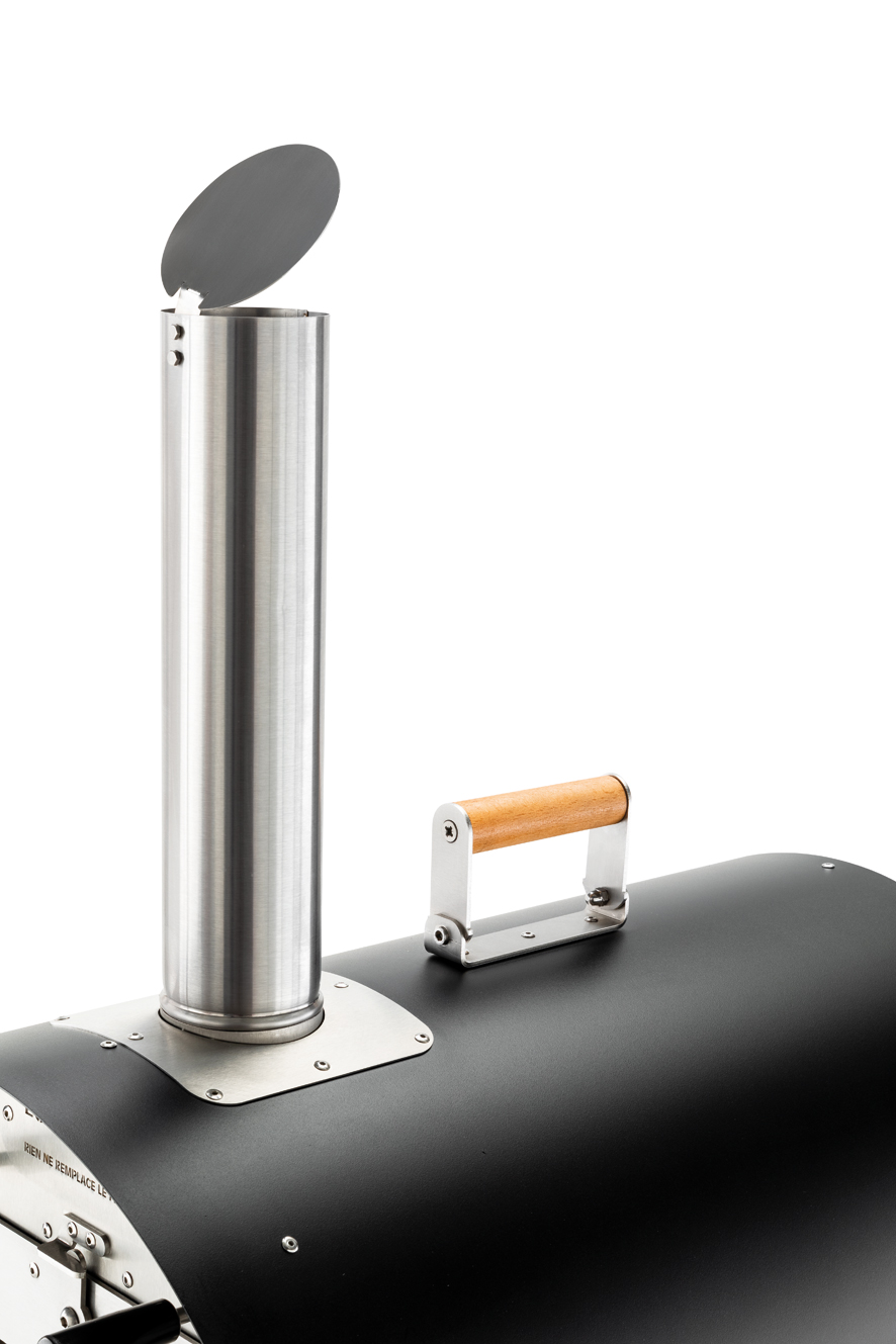 Grill- ja pizzaahi tahkel küttel Marcel