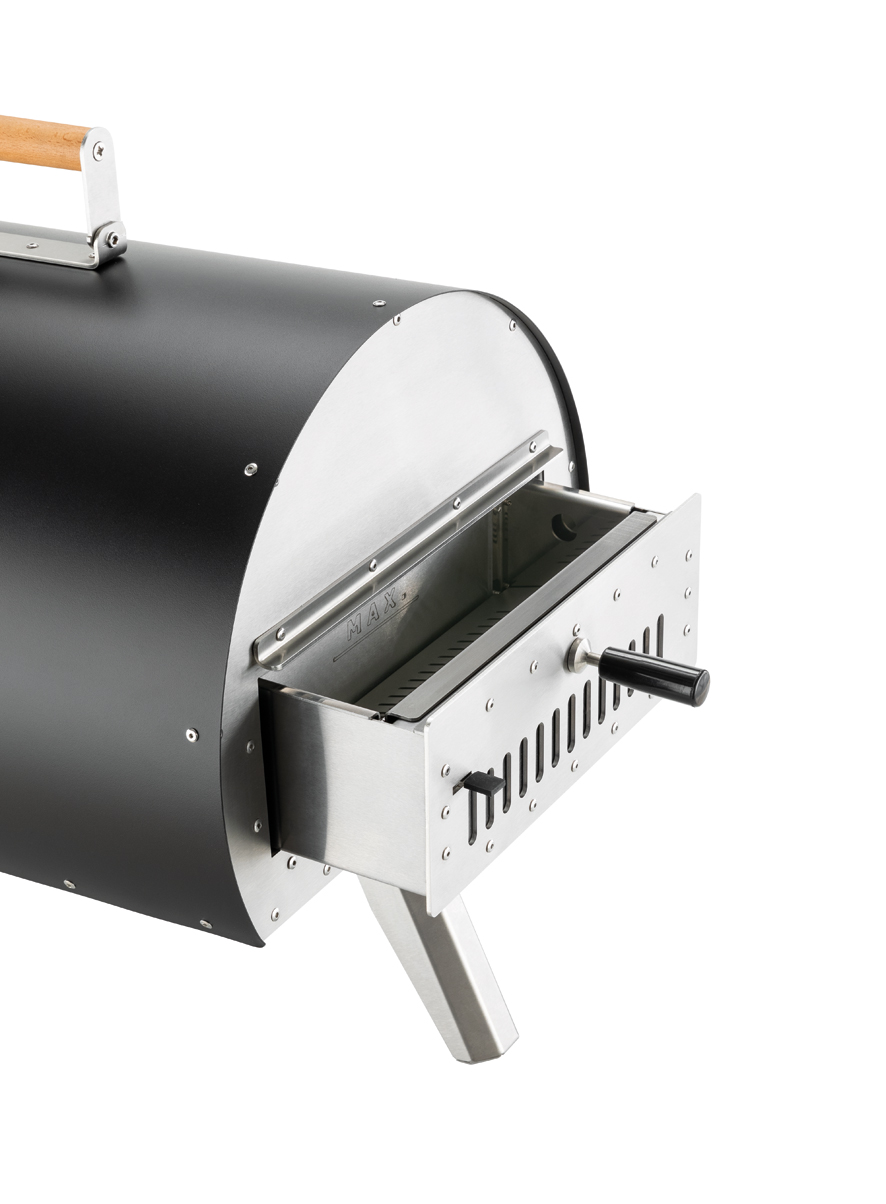 Grill- ja pizzaahi tahkel küttel Marcel