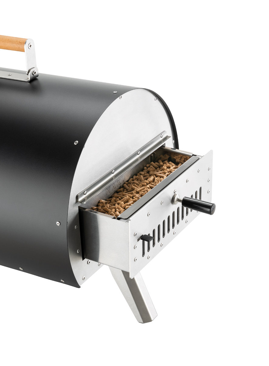 Grill- ja pizzaahi tahkel küttel Marcel