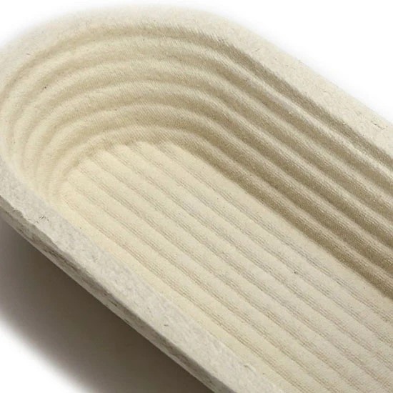 Kerkekorv puidumassist 500g, piklik ovaalne, lainelise pinnaga