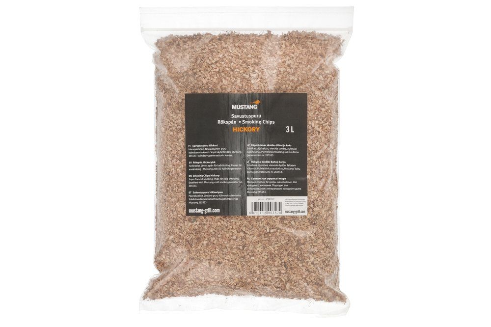 Suitsu-grillipuru Mustang Pro hikkoripuu 3L