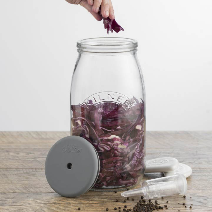 Fermenteerimiskomplekt 3L koos vesilukuga Kilner