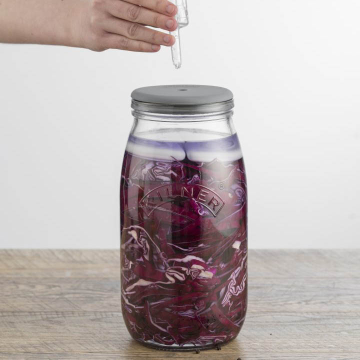 Fermenteerimiskomplekt 3L koos vesilukuga Kilner