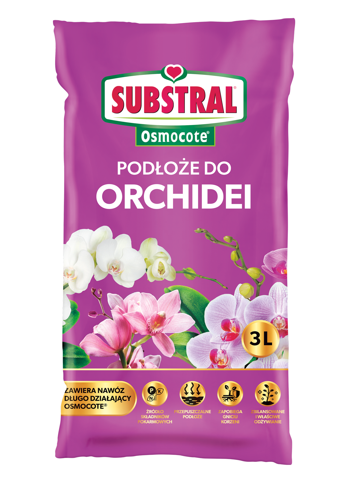 Muld orhidee 3L + Osmocote