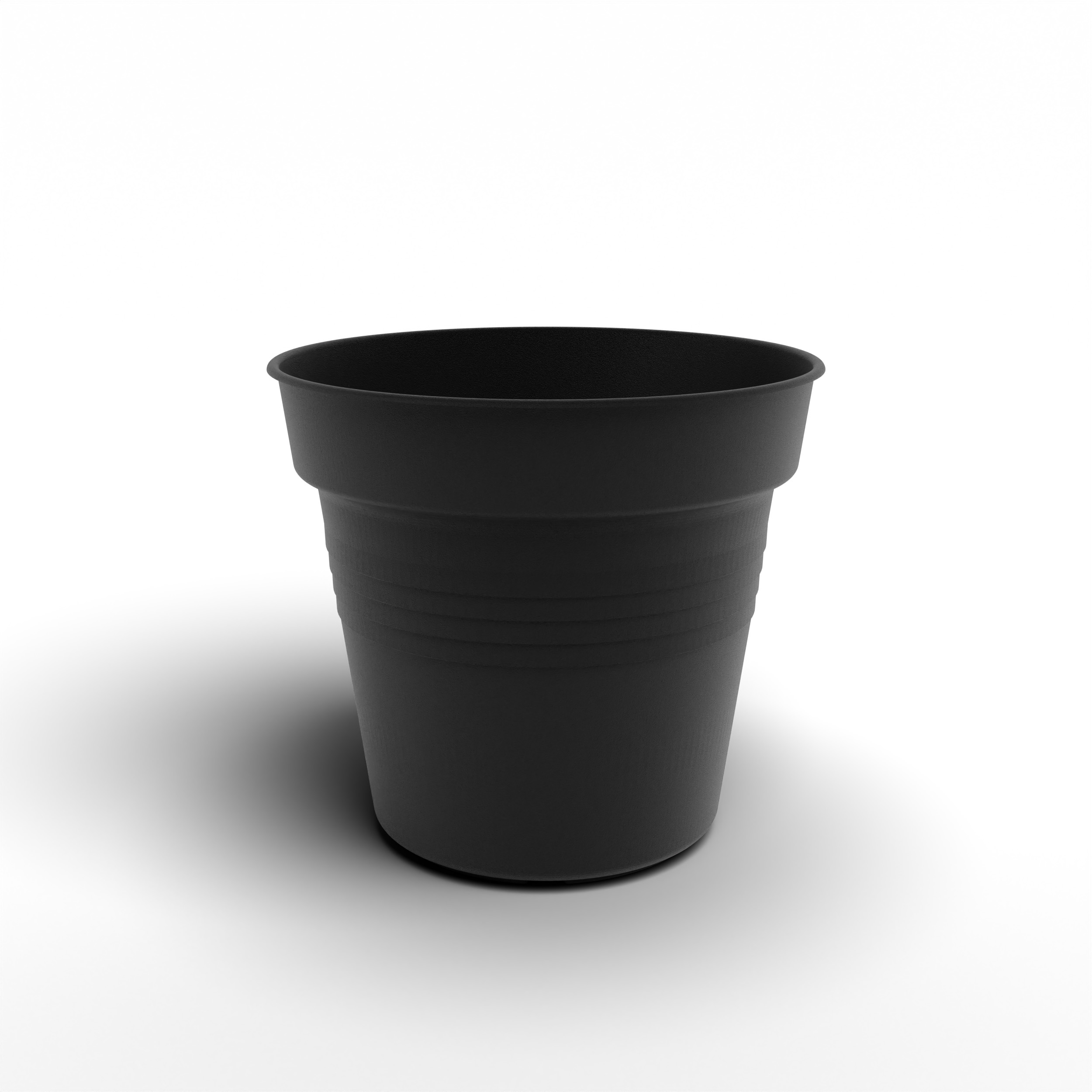 Lillepott plastist Camelie 13cm antratsiit