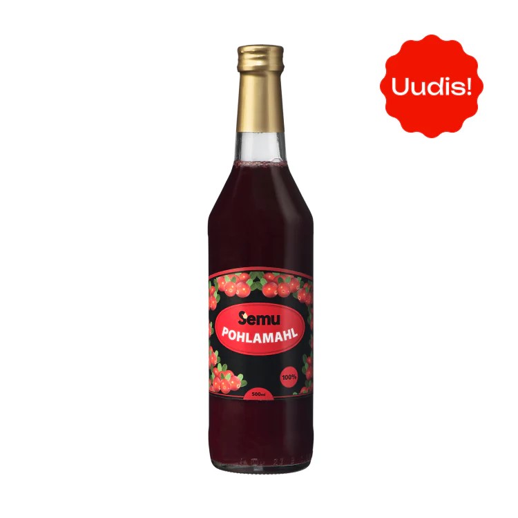 Pohla täismahl Semu 100% 500ml