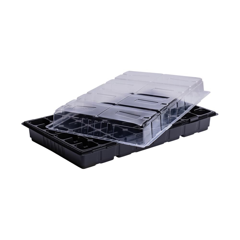 Minikasvuhoone 53 x 32 cm kassett 48 auku