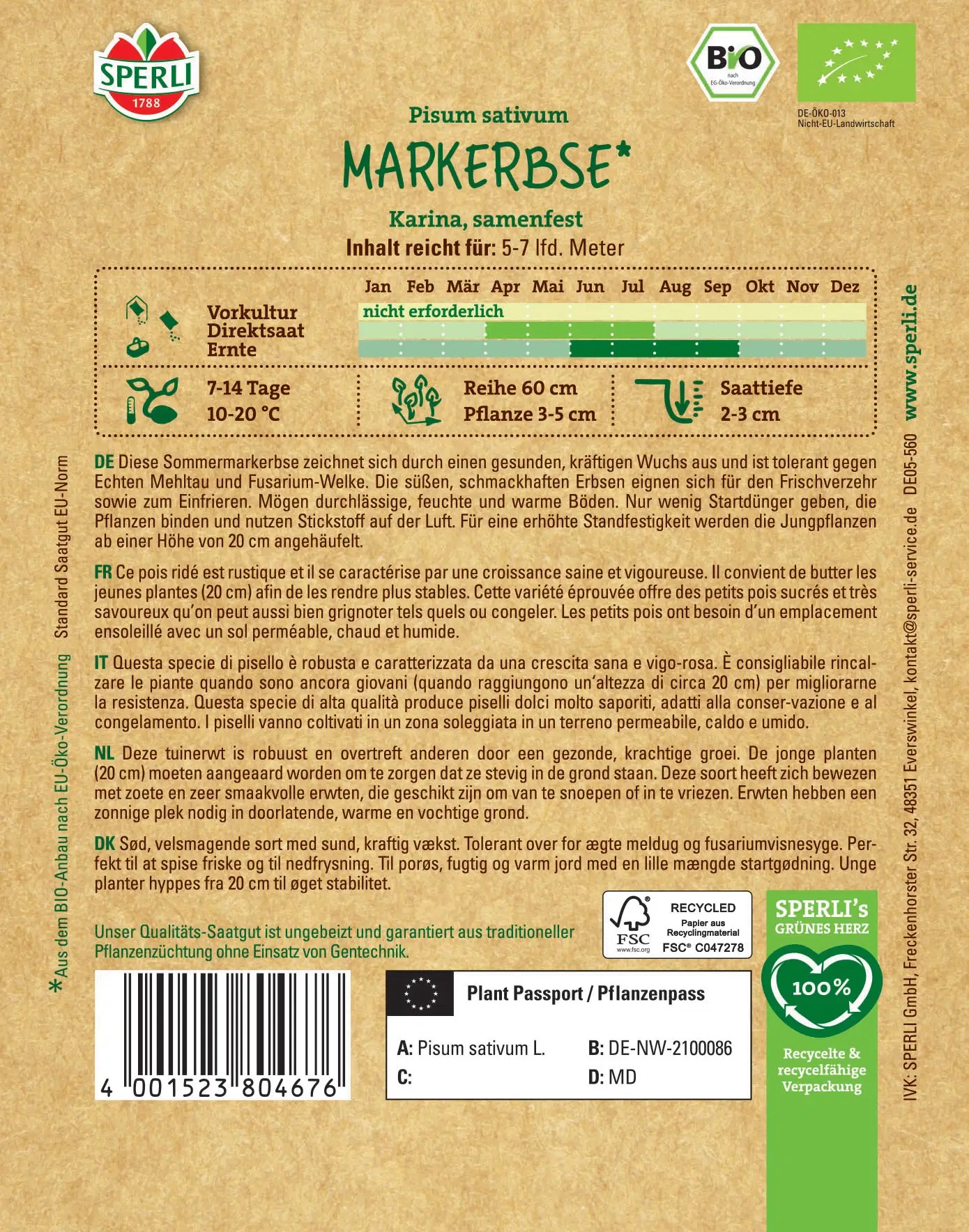 BIO Aedhernes Karina S