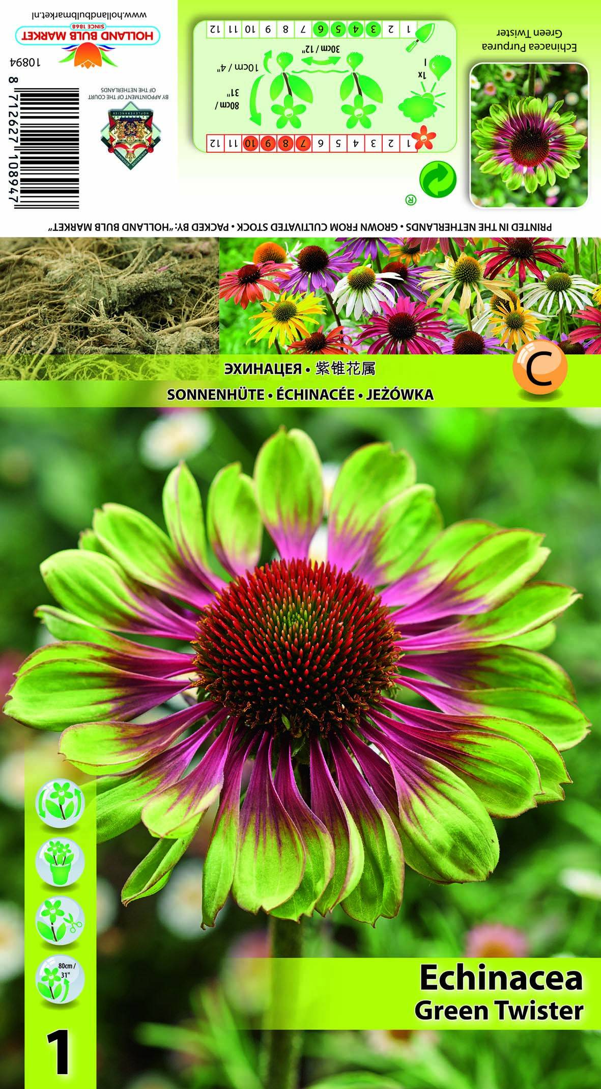 Siilkübar Green Twister 1 tk