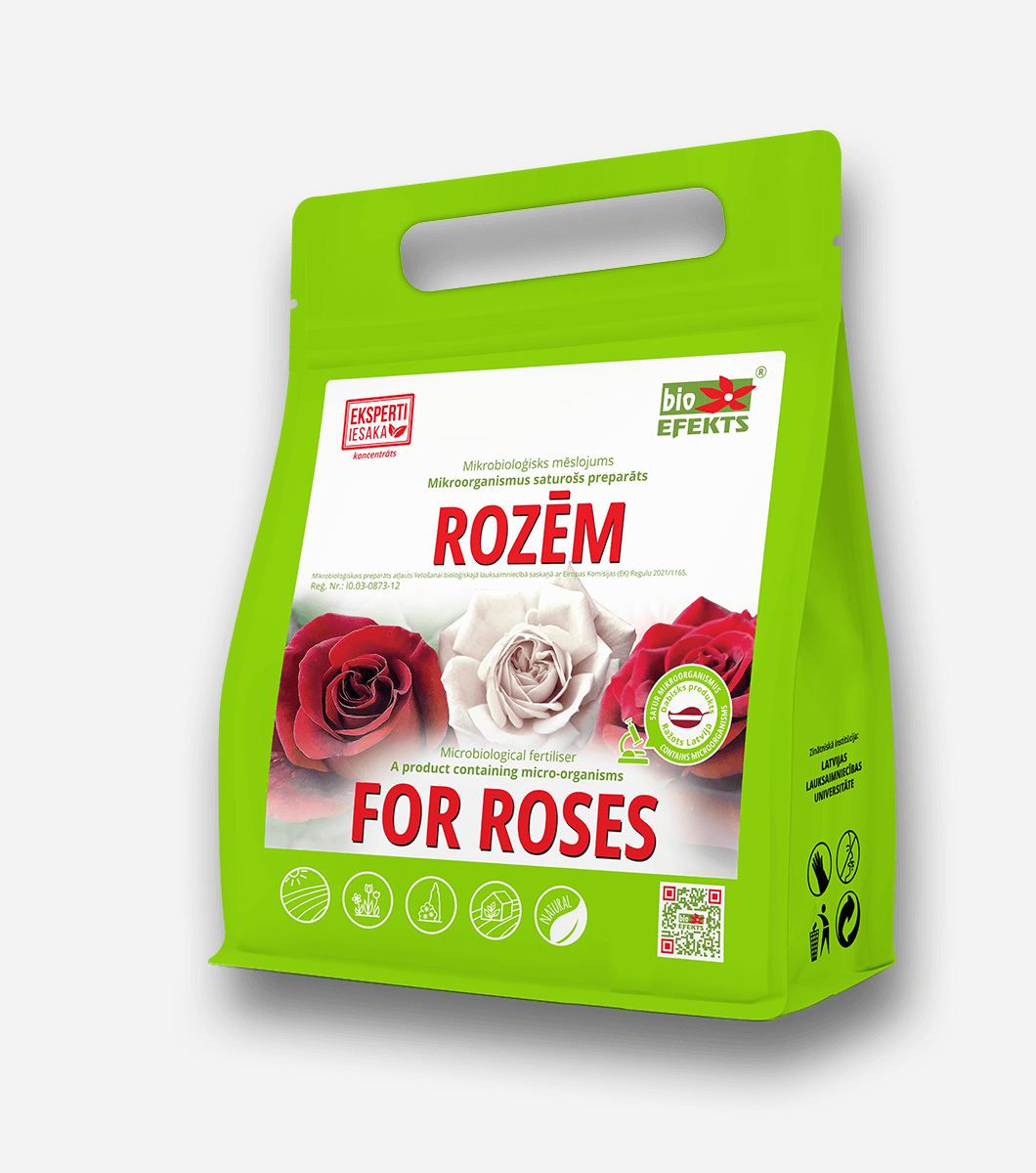 Mikrobioloogiline väetis BIOEFEKTS Roosidele 500g