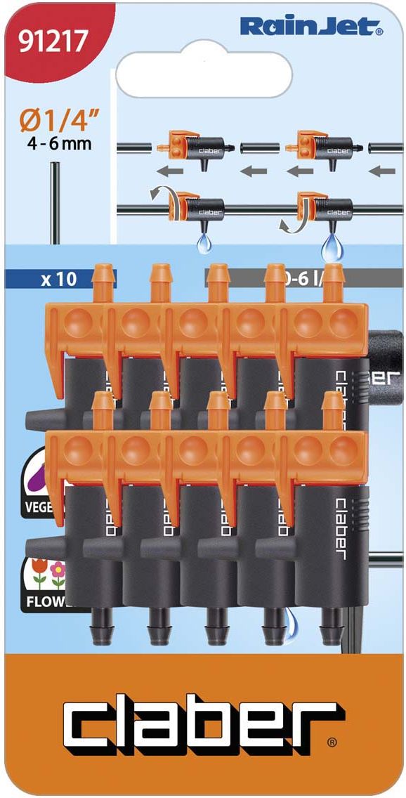 In-Line tilguti 0-6 l/h 10tk CL 91217